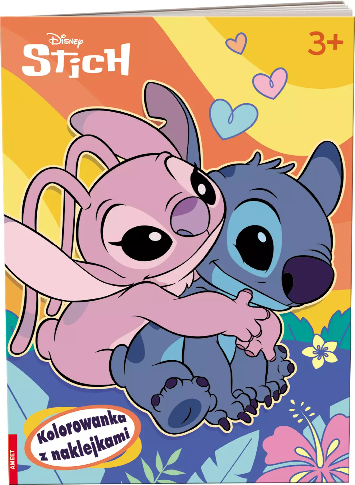 Stich. Kolorowanka z Naklejkami - Książki