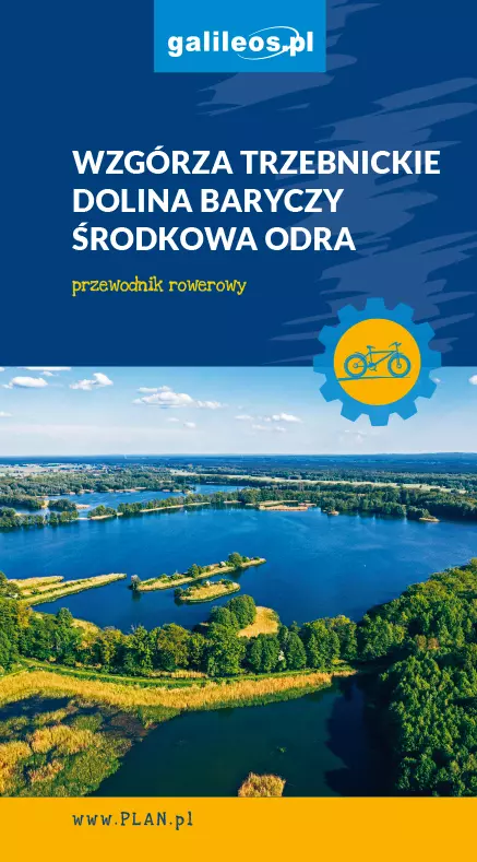 Wzgórza Trzebnickie i Dolina Baryczy. Przewodnik rowerowy - Książki