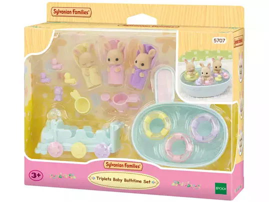Sylvanian Kapiel Trojaczkow 5707 Wb6 - Zabawki