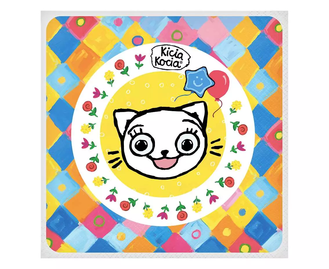 Serwetka Pap 2w 330x330 Go Kicia Kocia Op20szt1 - Papiernicze i szkolne