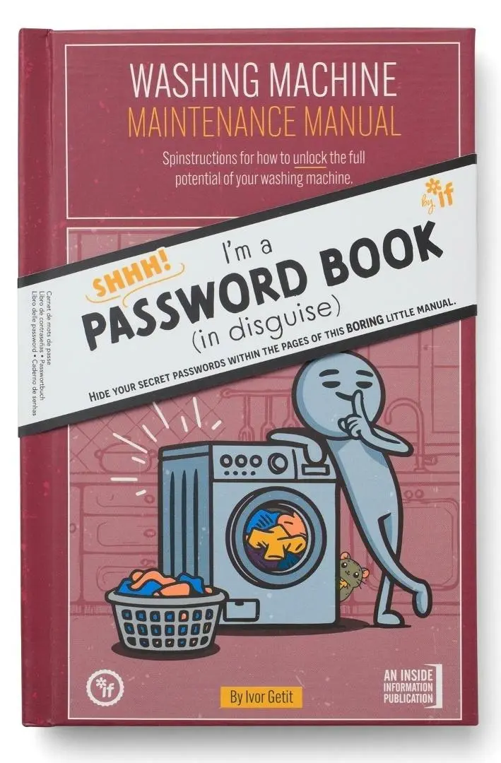 Książka haseł - I'm a password book - Zabawki