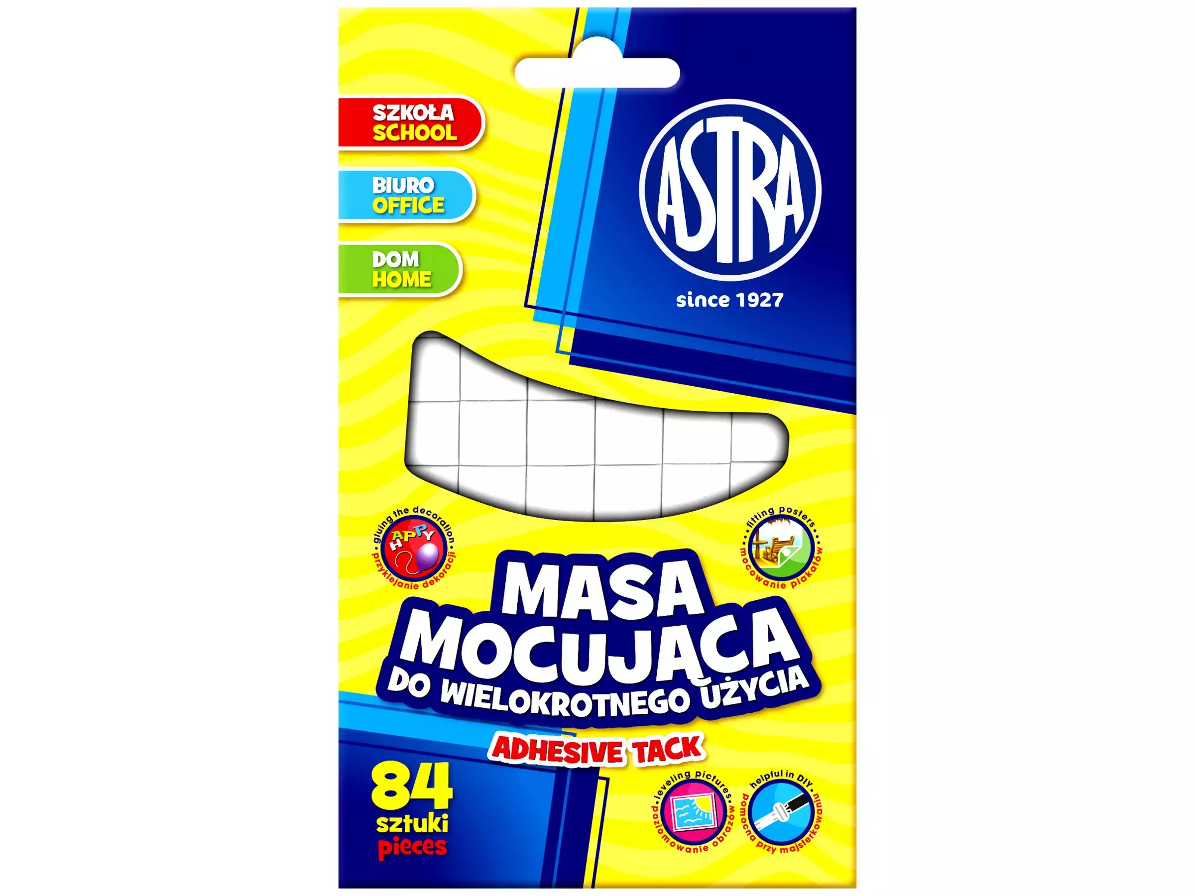 Masa mocująca, 84 kostki - Papiernicze i szkolne