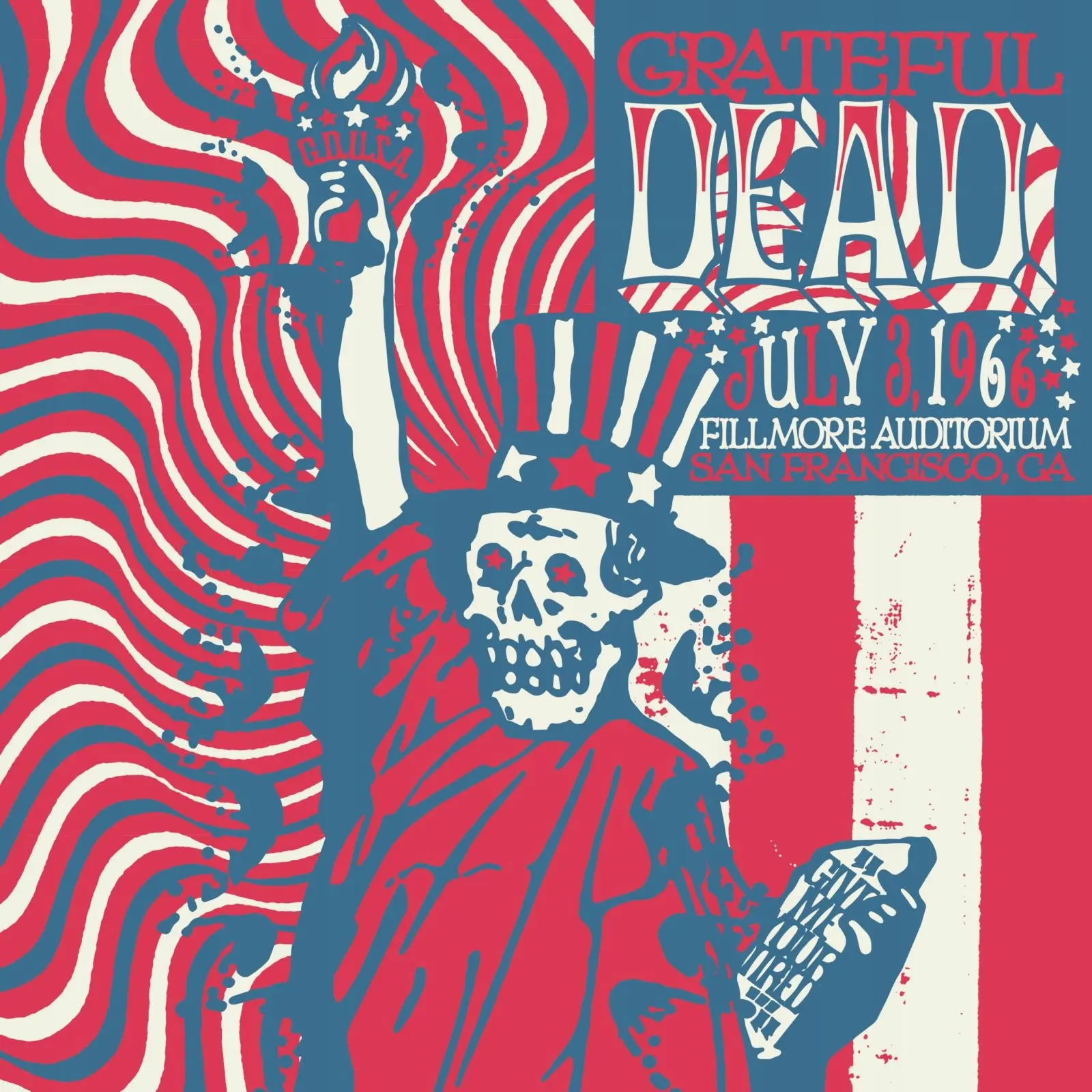 FILLMORE AUDITORIUM, SAN FRANCISCO, CA, 7/3/66 - Muzyka