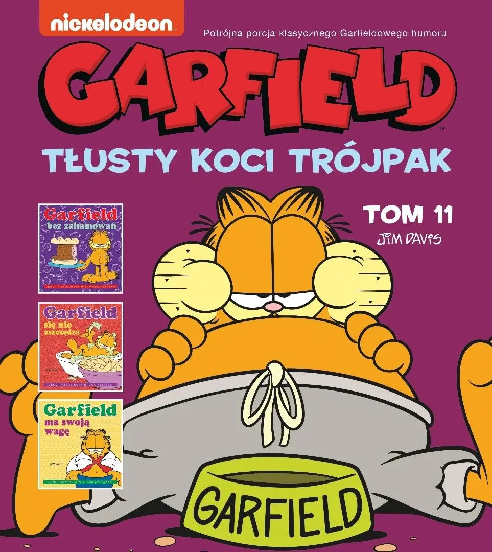 Garfield. Tłusty koci trójpak T.11 - Książki
