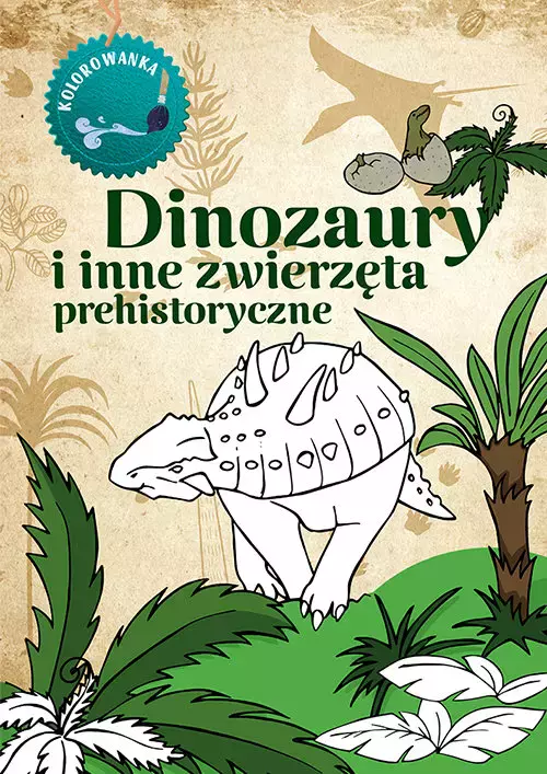 Dinozaury. Kolorowanka - Książki
