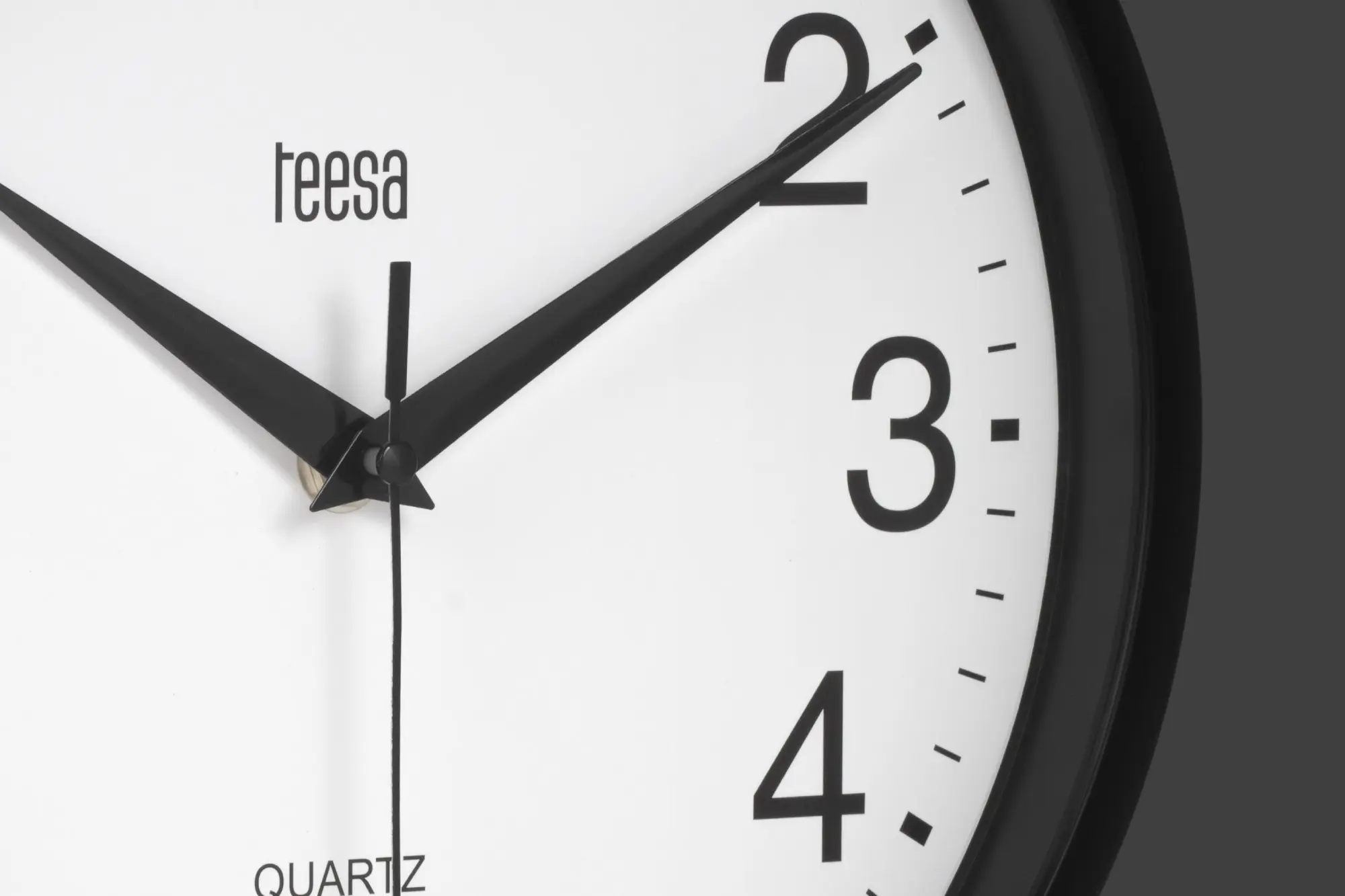 Zegar ścienny 25 cm czarny - Elektronika i akcesoria