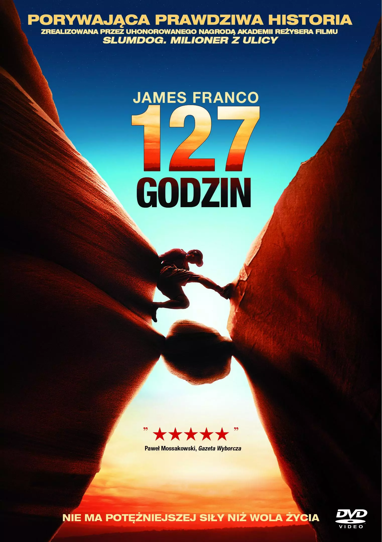 127 godzin, DVD - Filmy