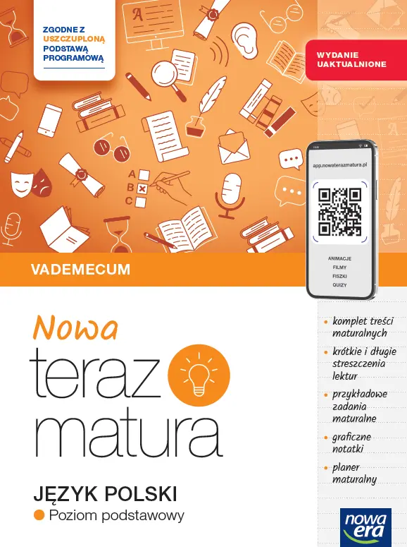 Nowa Teraz matura 2026. Język polski. Vademecum. Zakres podstawowy - Książki