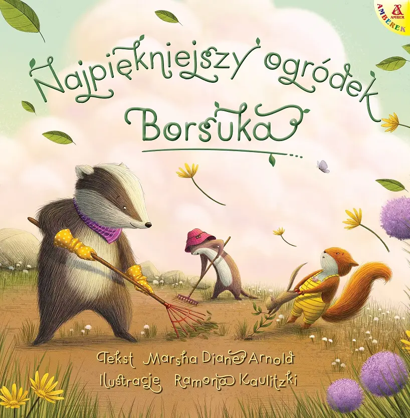 Amberek. Najpiękniejszy ogródek Borsuka - Książki
