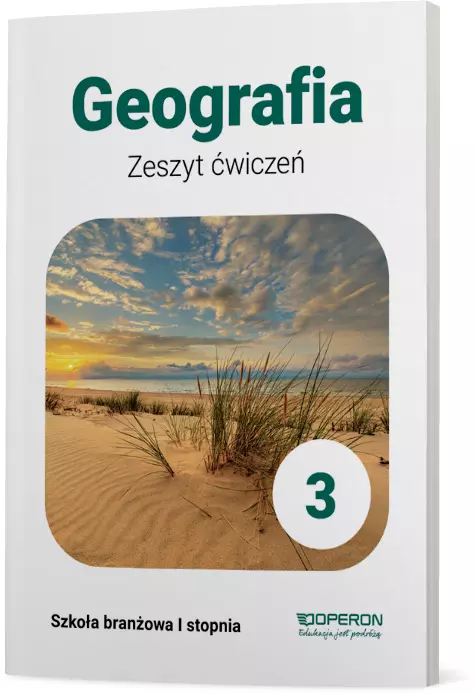 Geografia 3. Zeszyt ćwiczeń dla szkół branżowych I stopnia - Książki