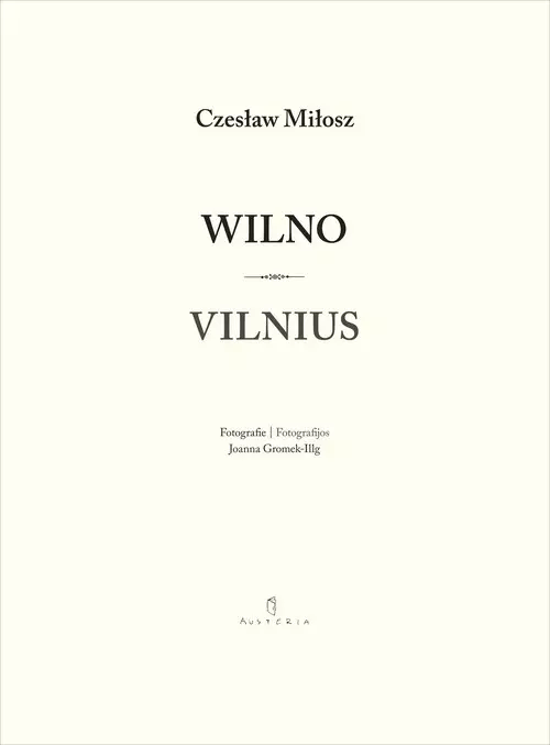 Wilno Vilnius - Książki