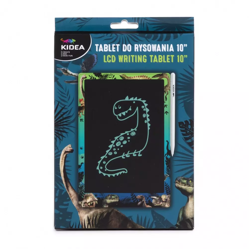 Tablet Do Rysow Lcd B/o 175x265 Dino Kidea pudełko - Papiernicze i szkolne