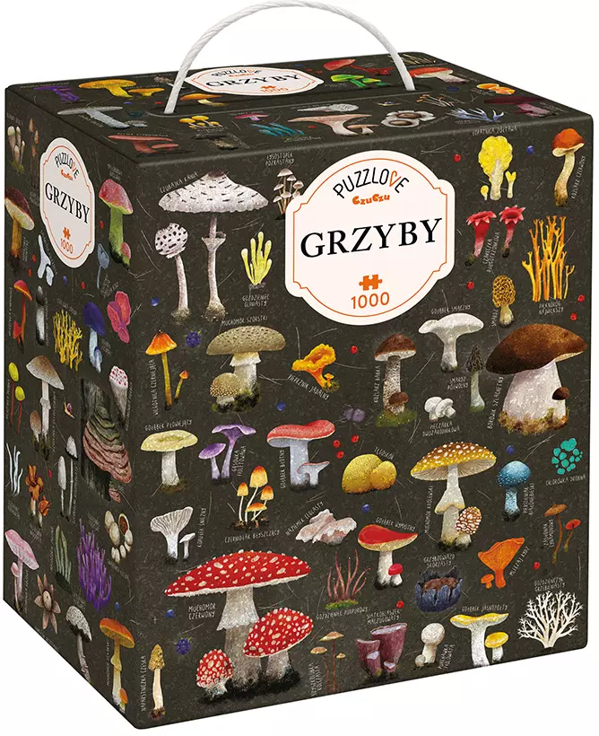 Puzzlove CzuCzu 1000 elementów. Grzyby - Puzzle