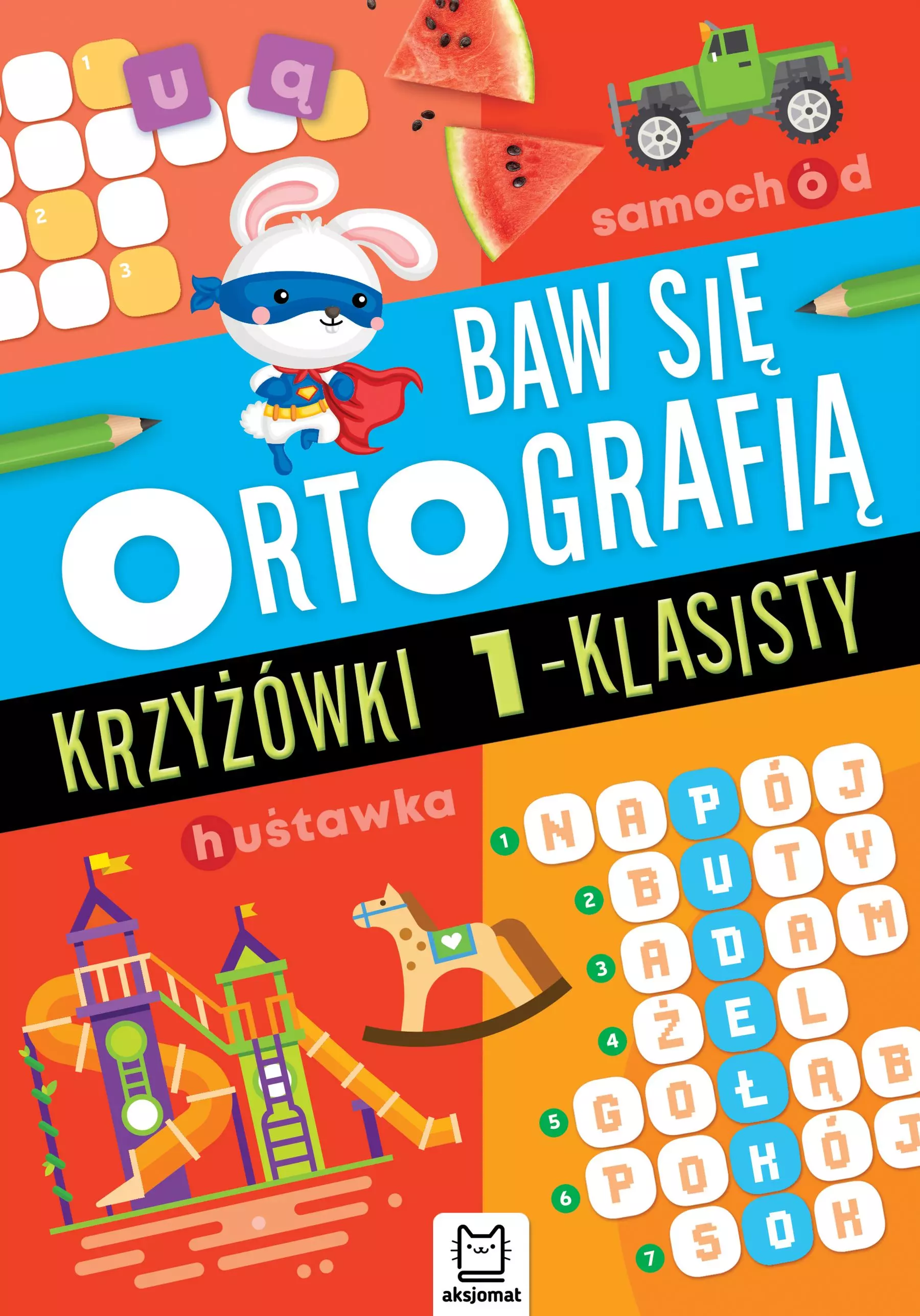 Baw się ortografią. Krzyżówki 1-klasisty - Książki