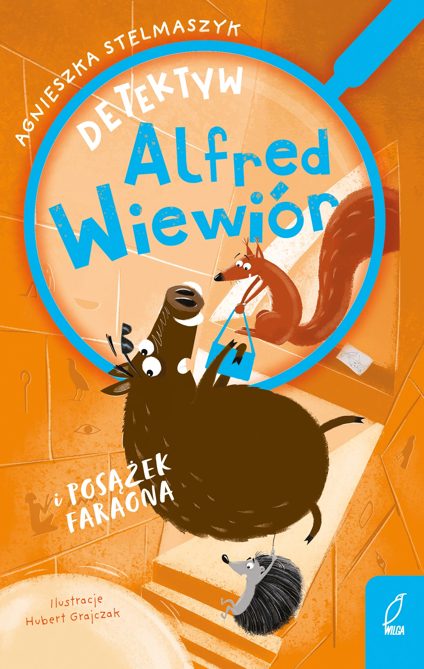 Detektyw Alfred Wiewiór i posążek faraona - Książki