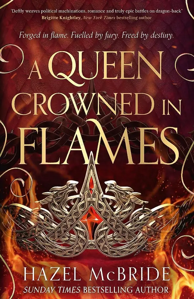 A Queen Crowned in Flames - Książki