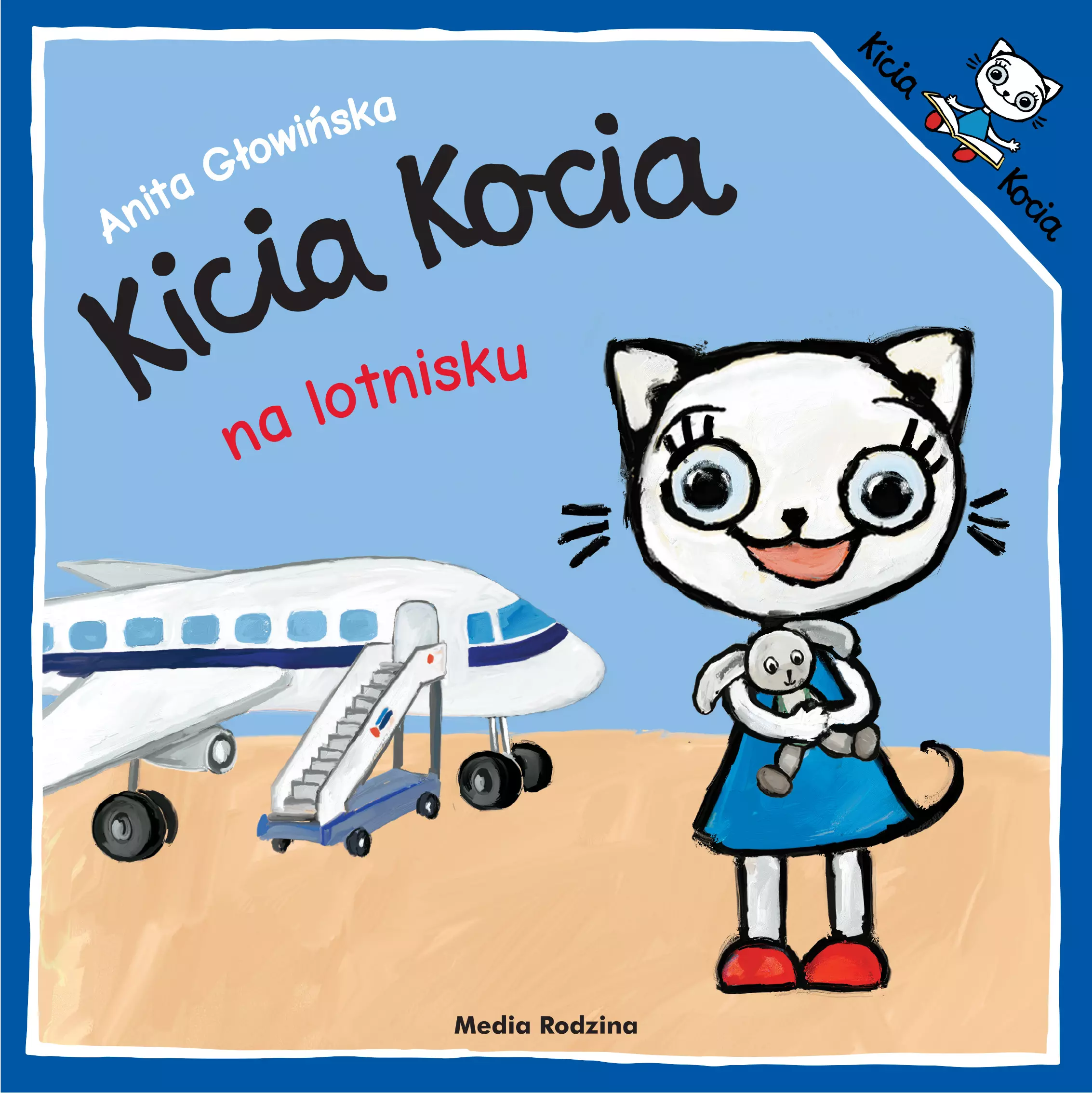 Kicia Kocia na lotnisku - Książki