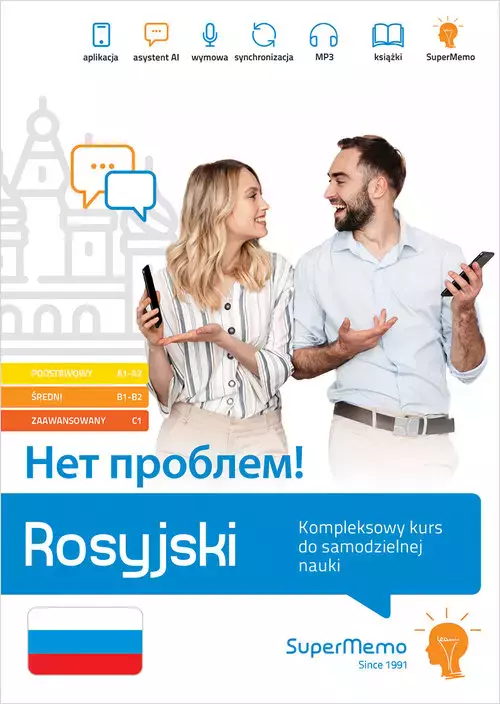 Rosyjski. Kompleksowy kurs do samodzielnej nauki (poziom A1-C1) - Książki