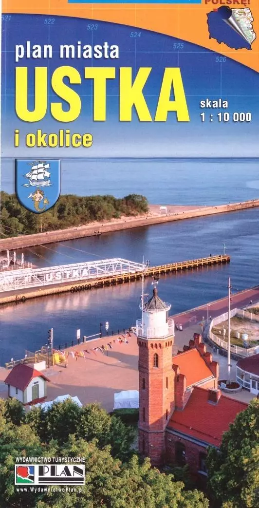 Mapa i plan miasta - Ustka, Rowy i okolice - Książki