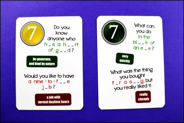 Fun Card English. Idioms in Conversation - Gry