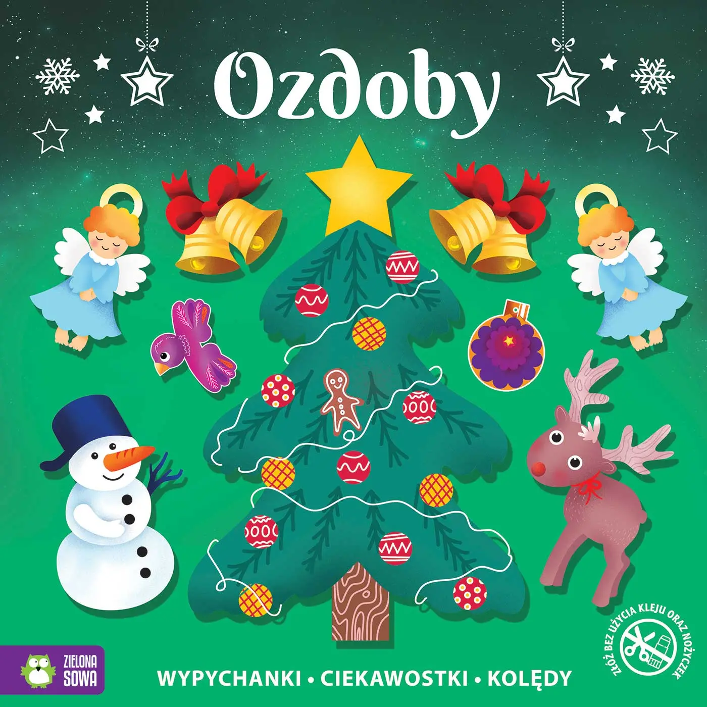 Świąteczne wypychanki. Ozdoby - Książki