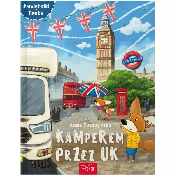 Kamperem przez UK - Książki