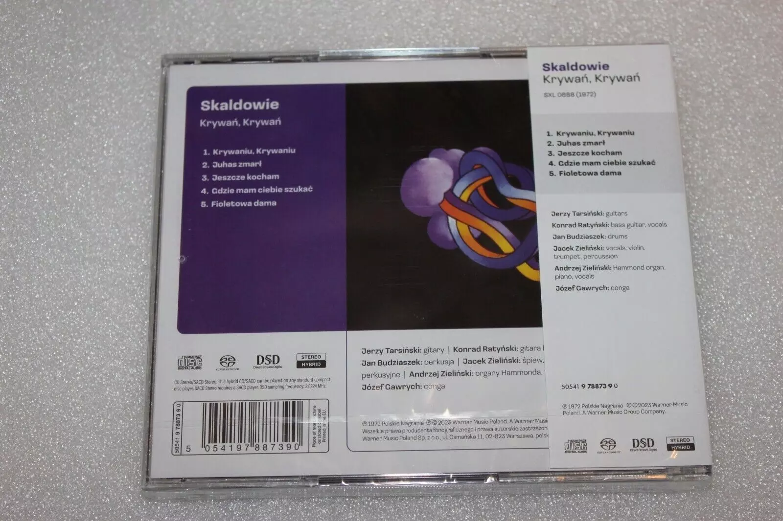 Krywań, Krywań, CD - Muzyka