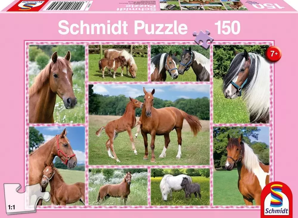 Puzzle 150 Konie G3 - Puzzle