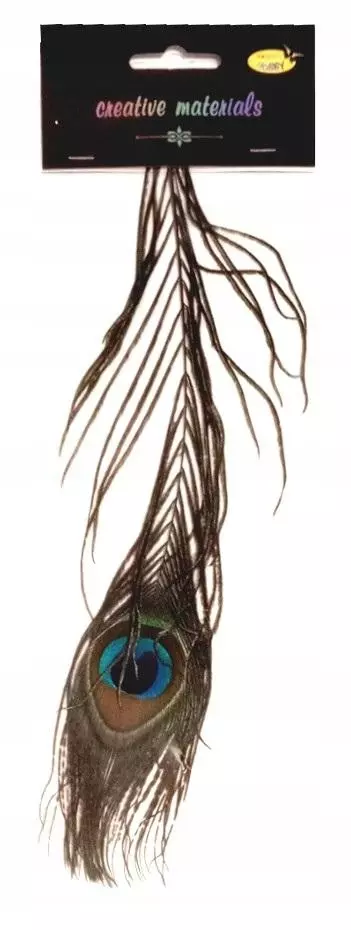 Pióro pawia 25cm - Książki
