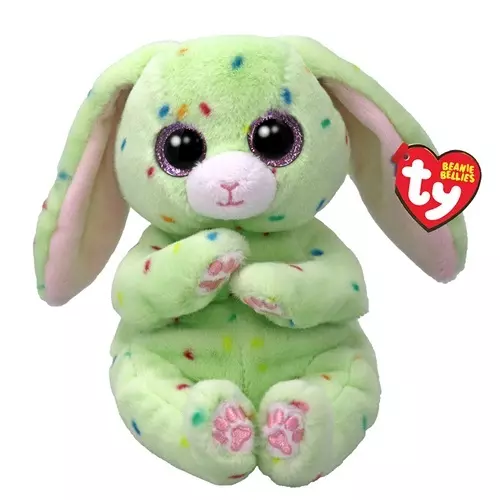 Maskotka TY Beanie Bellies FERN zielony króliczek 15cm 41514 - Zabawki