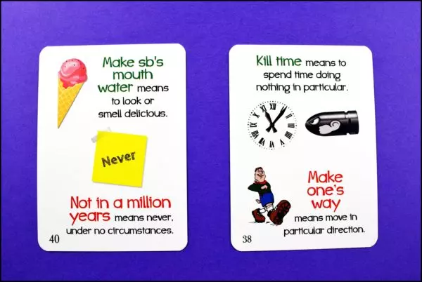 Fun Card English. Idioms in Conversation - Gry