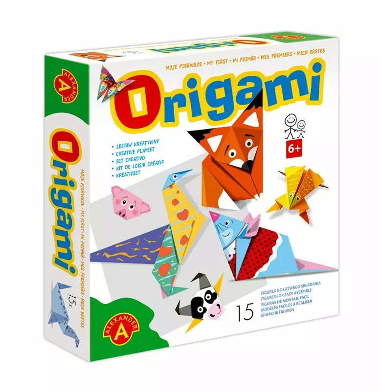 Moje pierwsze origami. Zwierzątka - Zabawki