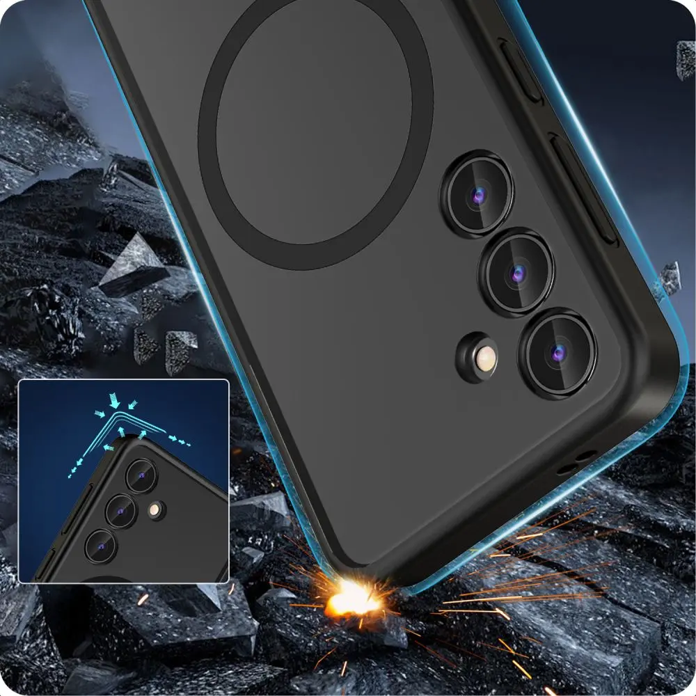Tech-Protect Magmat MagSafe Galaxy S24 Matte Black - Elektronika i akcesoria