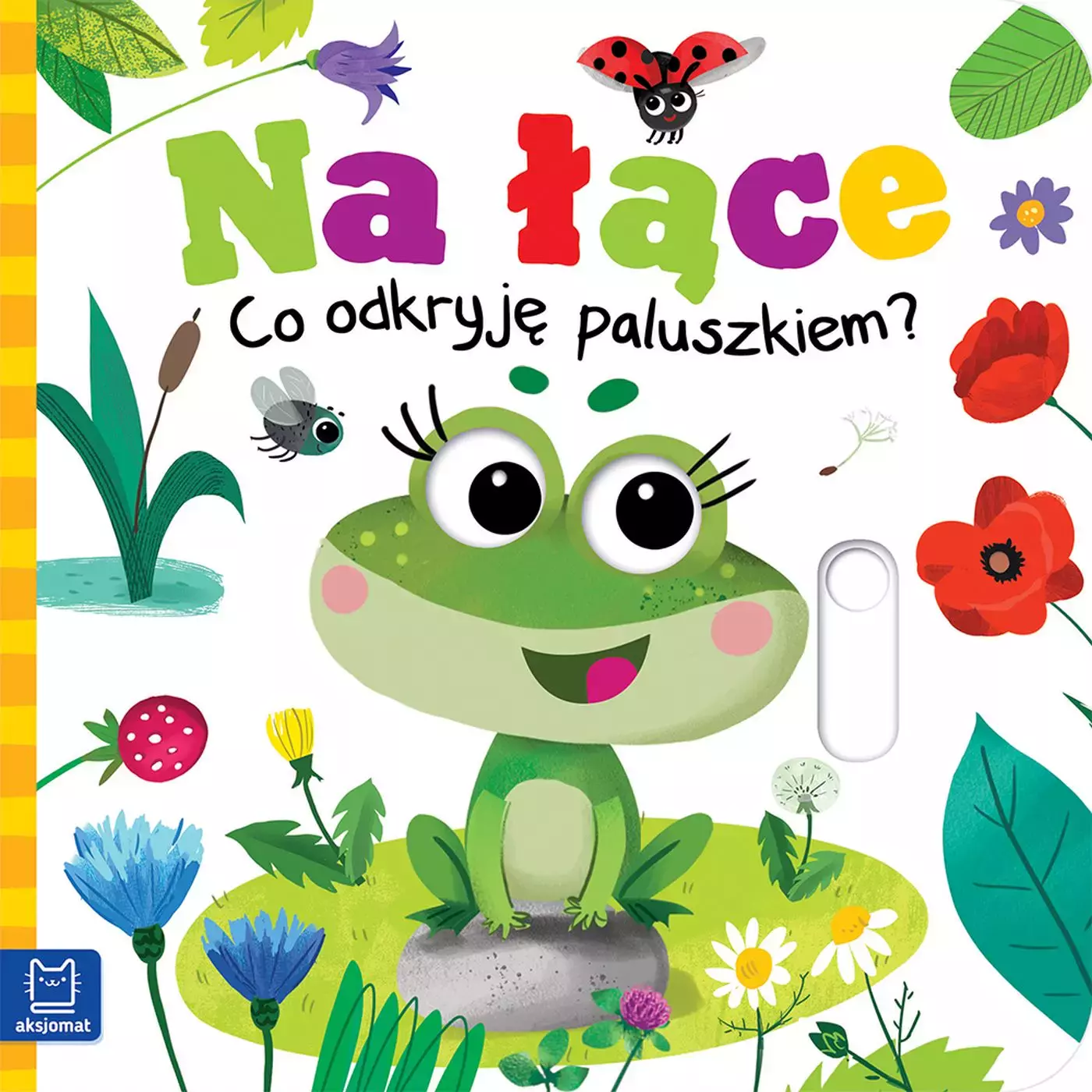 Na łące. Co odkryję paluszkiem? - Książki