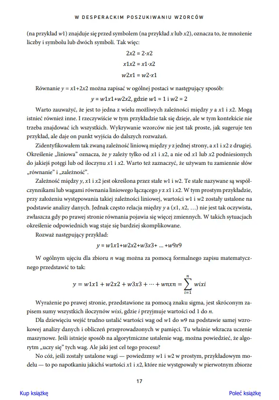 Dlaczego maszyny się uczą? - Książki