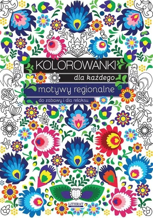 Kolorowanki dla każdego. Motywy regionalne. Do... - Książki