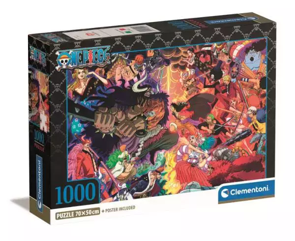 Clementoni Puzzle 1000el Anime One piece 39922 - Puzzle