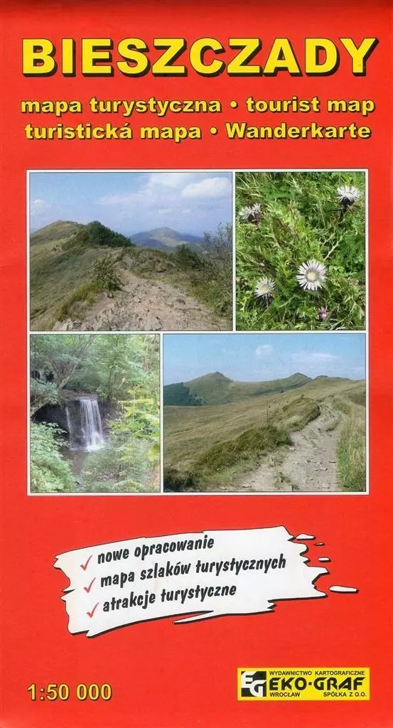 Bieszczady, 1:50 000 - Książki