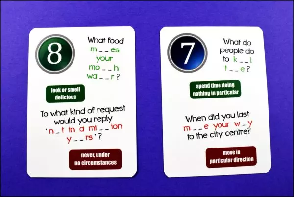 Fun Card English. Idioms in Conversation - Gry