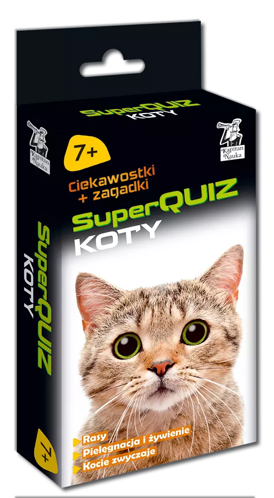 SuperQuiz. Koty - Książki