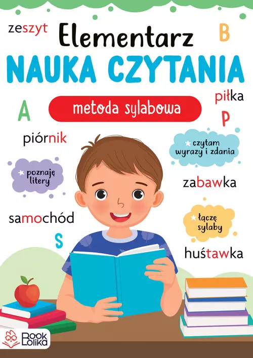 Elementarz. Nauka czytania metodą sylabową - Książki
