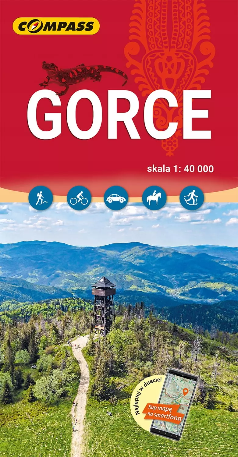 Mapa - Gorce 1:40 000 - Książki