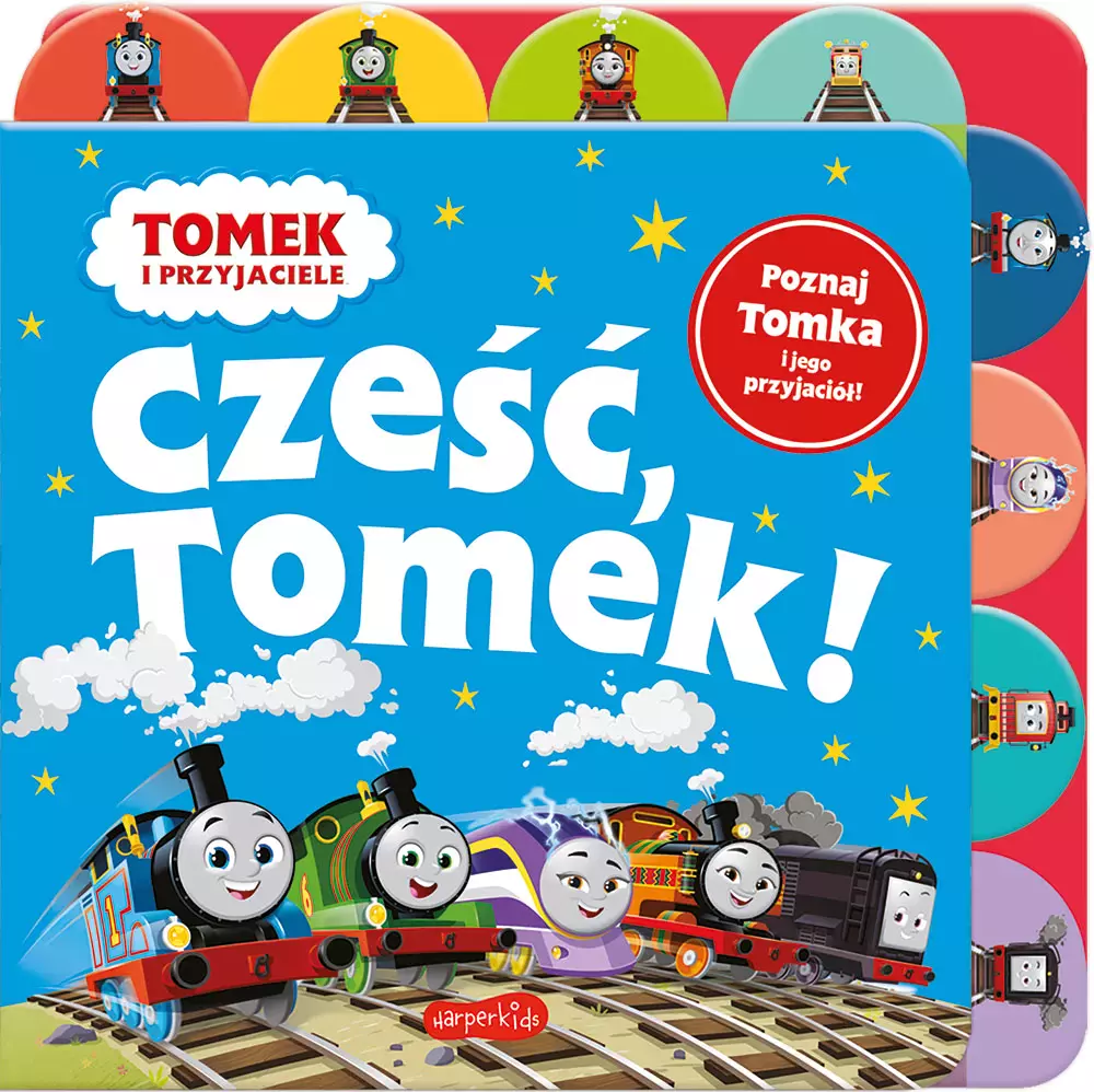 Cześć, Tomek! Tomek i przyjaciele. Książka z registrami - Książki