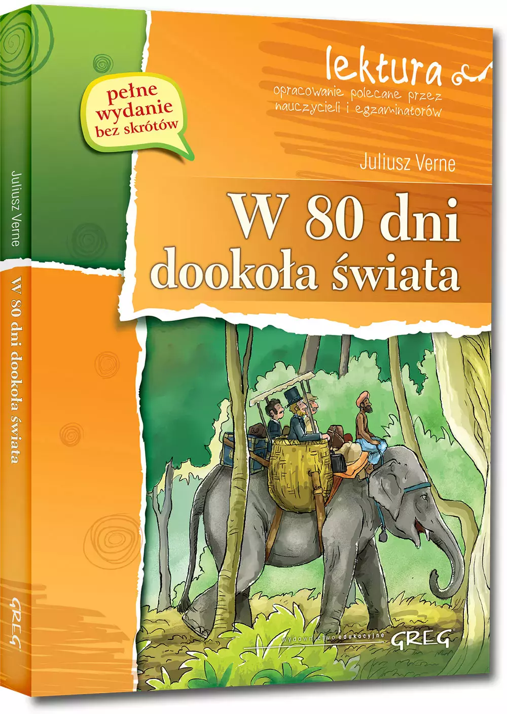 W 80 dni dookoła świata (wydanie z opracowaniem i streszczeniem) - Książki