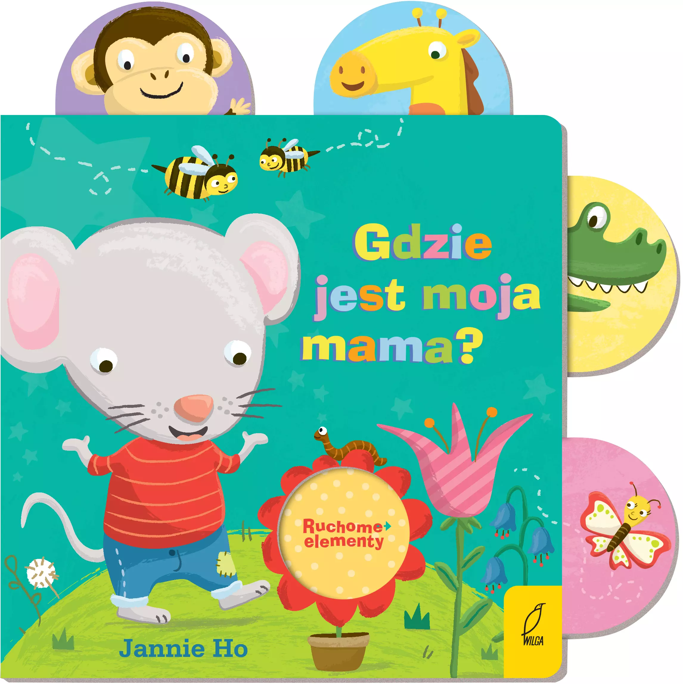 Ruchome elementy. Gdzie jest moja mama? - Książki