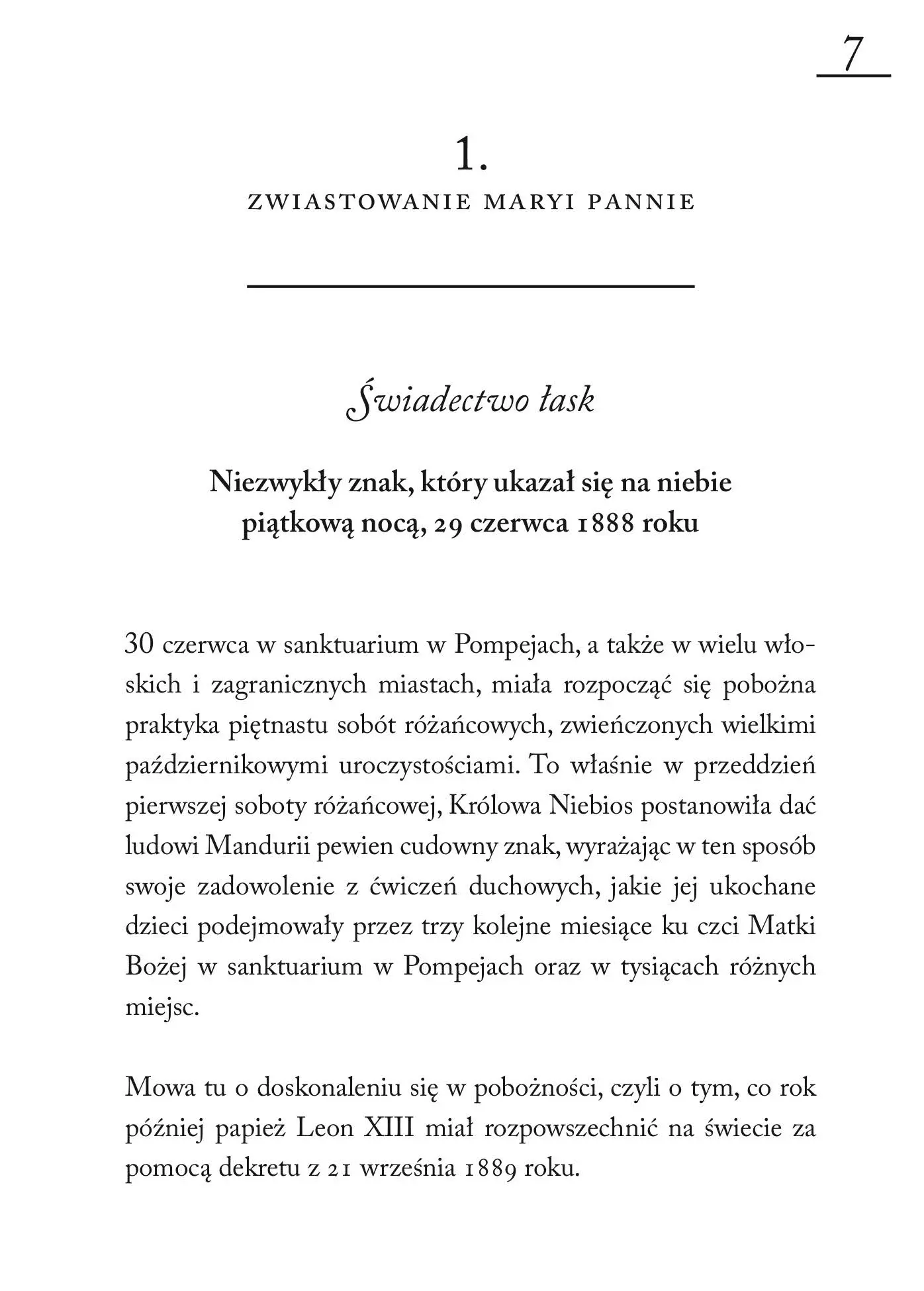 Świadectwa i przykłady Świętych - Książki