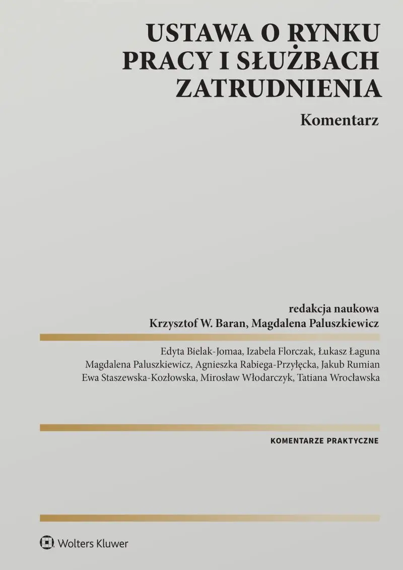 Ustawa o rynku pracy i służbach zatrudnienia. Komentarz - Książki