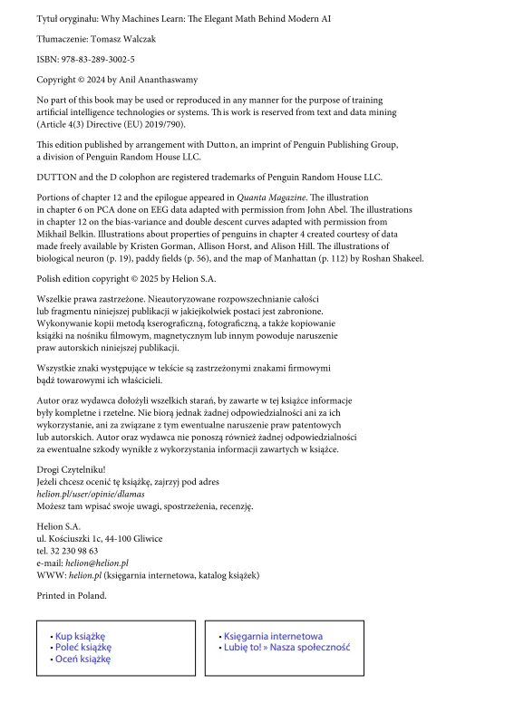 Dlaczego maszyny się uczą? - Książki
