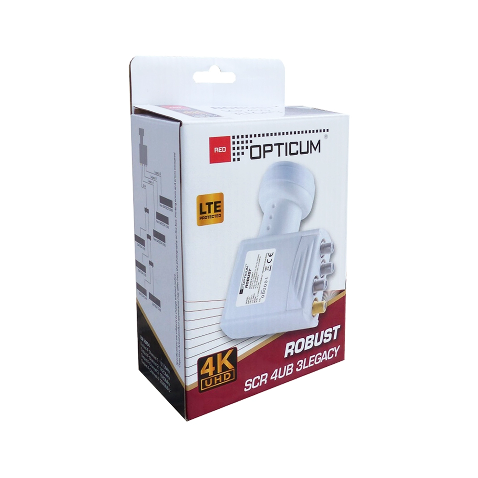 Konwerter OPTICUM UNICABLE SCR/3LEGACY ROBUST 4UB - Elektronika i akcesoria