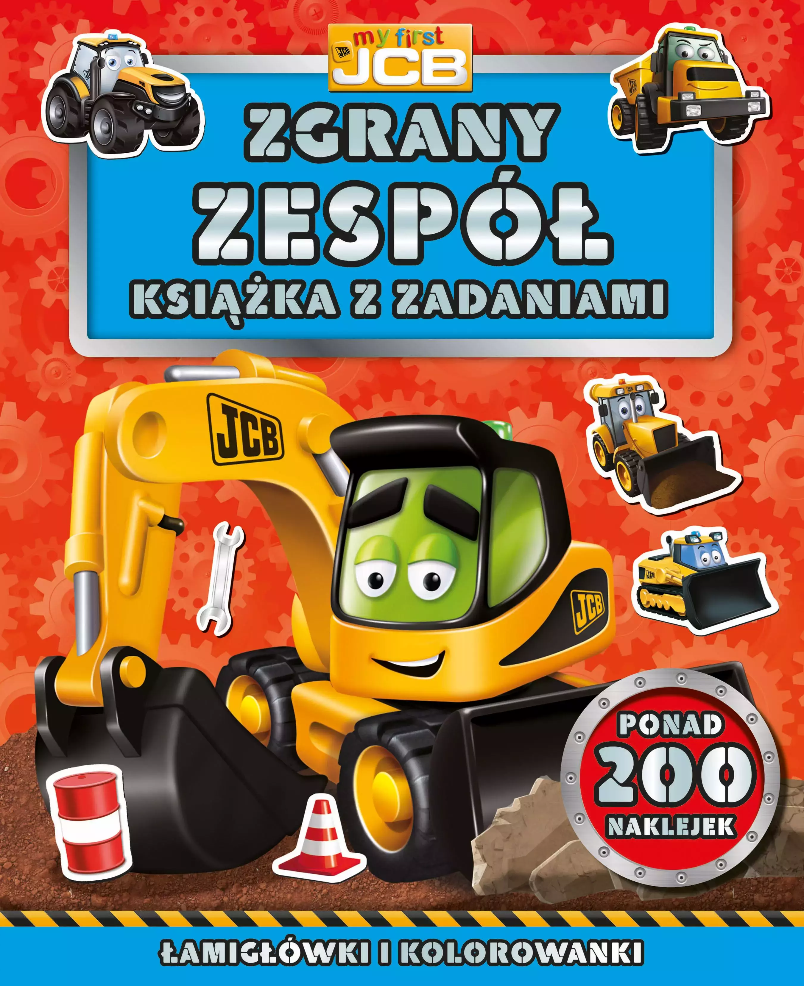 My first JCB. Zgrany zespół. Książka z zadaniami - Książki